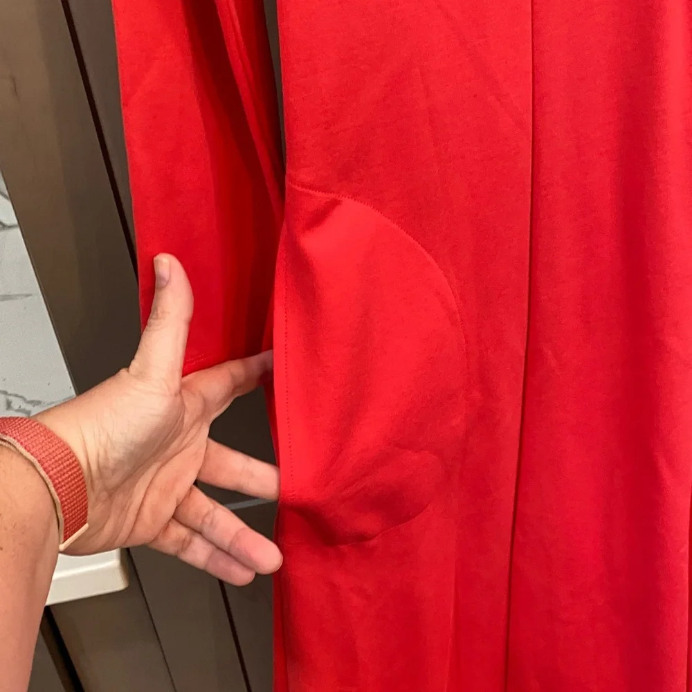 Soft Surroundings Vibrant Zipper Front Maxi Dress - Picture 6 of 9